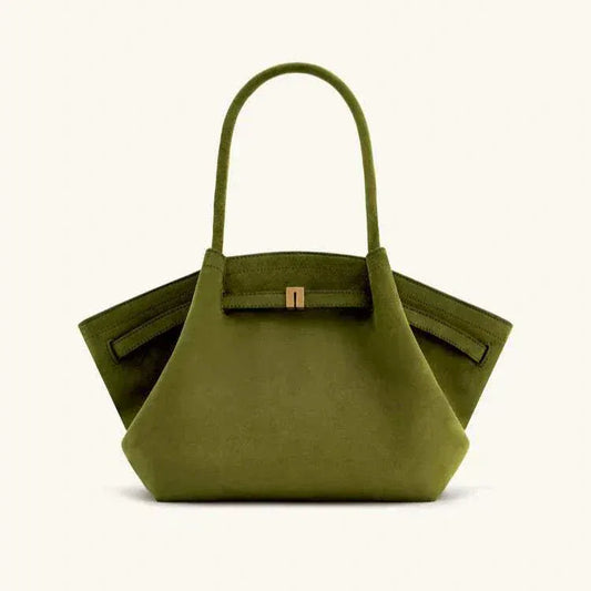 Faye Maxi Faux Suede Tote