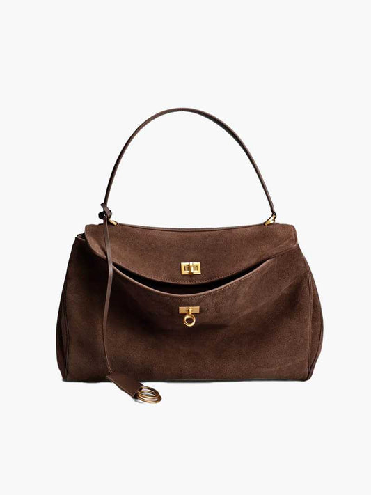 Eira Suede Shoulder Bag